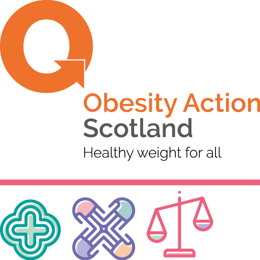 Logo: Obesity Action Scotland Themes: Health, Inclusion & Diversity, Poverty