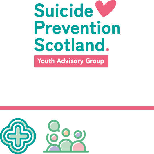 Logo: Suicide Prevention Scotland Theme: Health, Participation
