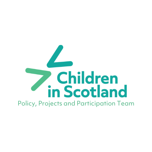 Logo: Children in Scotland Policy, Projects and Participation Team