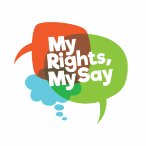 My Rights, My Say logo MRMS logo