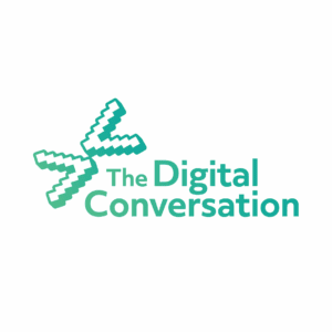 green text with white background The Digital Conversation graphic